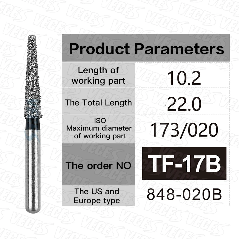 TR Typ Extra Grobe Dental Diamant Bohrer Standard Zahnmedizin Erdbeeren Bohrer Zahnarzt Werkzeuge FG High Speed Bur 1,6mm 10 stücke