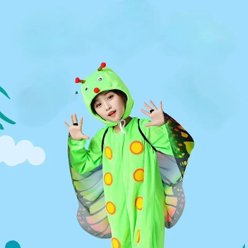 NewNew الأطفال بانتوم كاتربيلر المرحلة فراشة الاطفال تأثيري حلي صبي وفتاة كاتربيلر في فراشة Suits2025