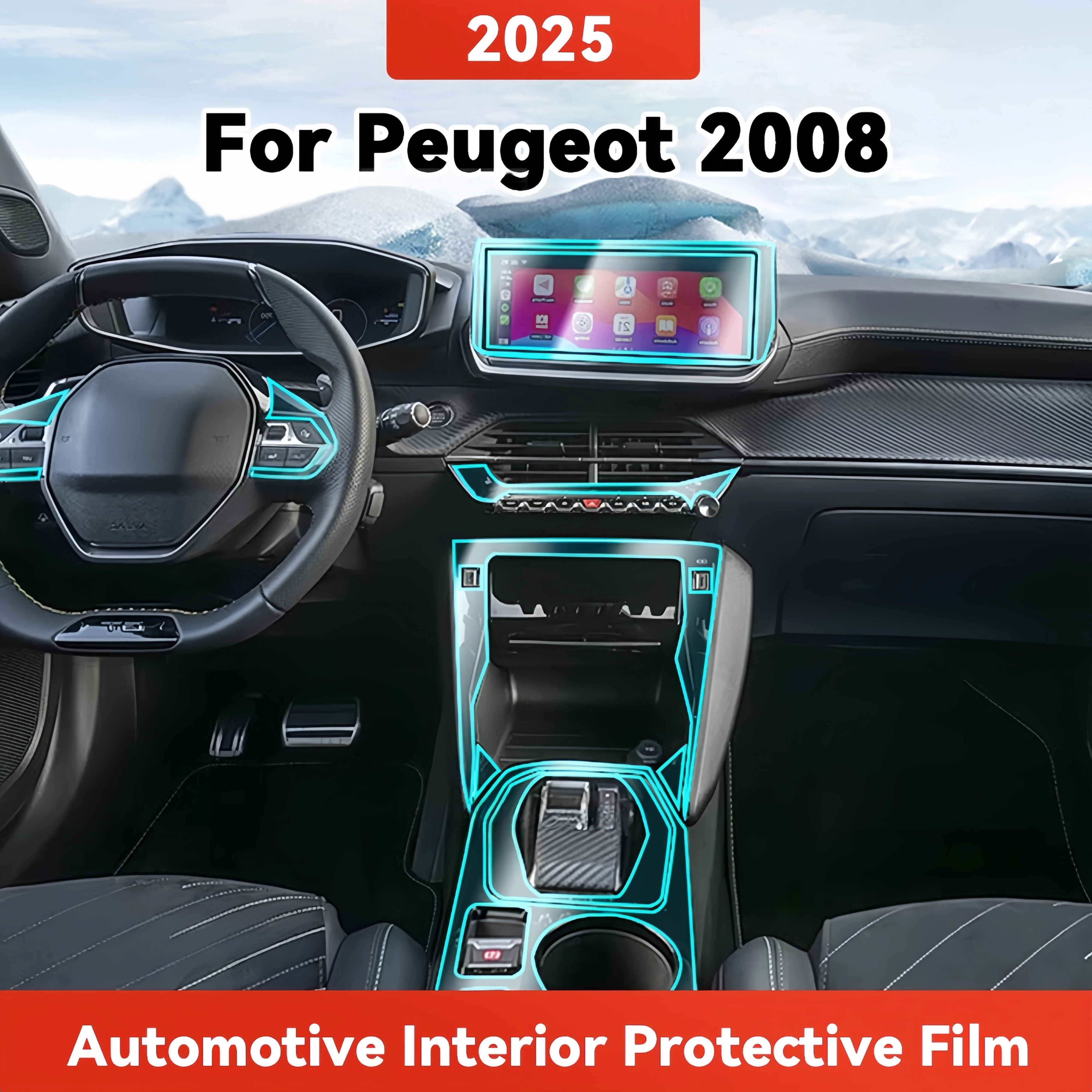 pelicula-protetora-transparente-tpu-para-peugeot-2008-2025-acessorios-para-painel-de-navegacao-e-controle-central-do-interior-do-carro