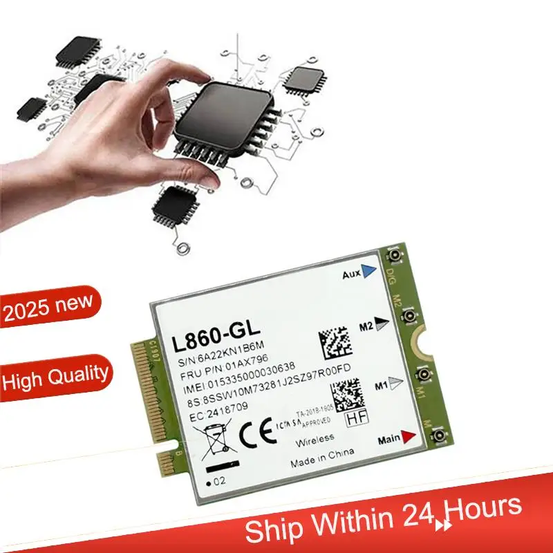 

AC18(Guaranteed) L860-GL For Lenovo Thinkpad X1 7Th 8Th X1 Yoga 4Th T490 T14 P14s T14s X13 P15s T15g 01AX796 4G Module WWAN Card