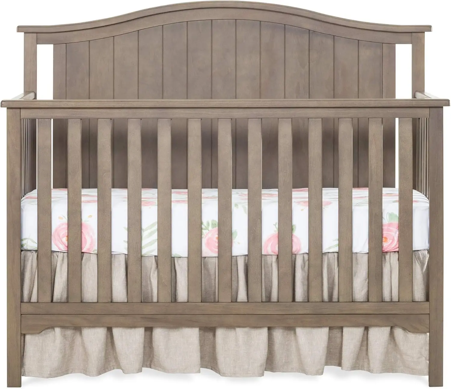 Forever Eclectic Hampton Arch-Top 4-in-1 Convertible Baby Crib