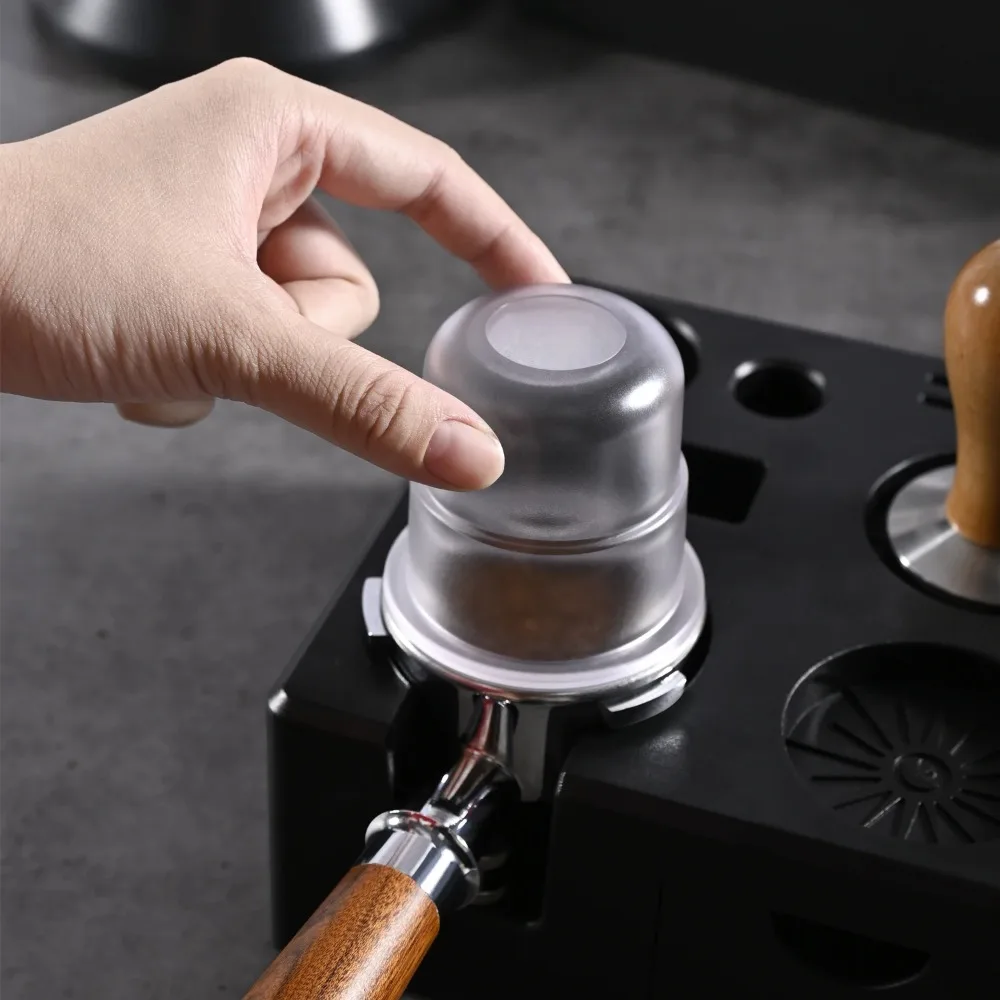 1PC Espresso Measuring Cup – Compatible with 58mm filters; stackable, easy to clean and reusable – a practical coffee accessory
