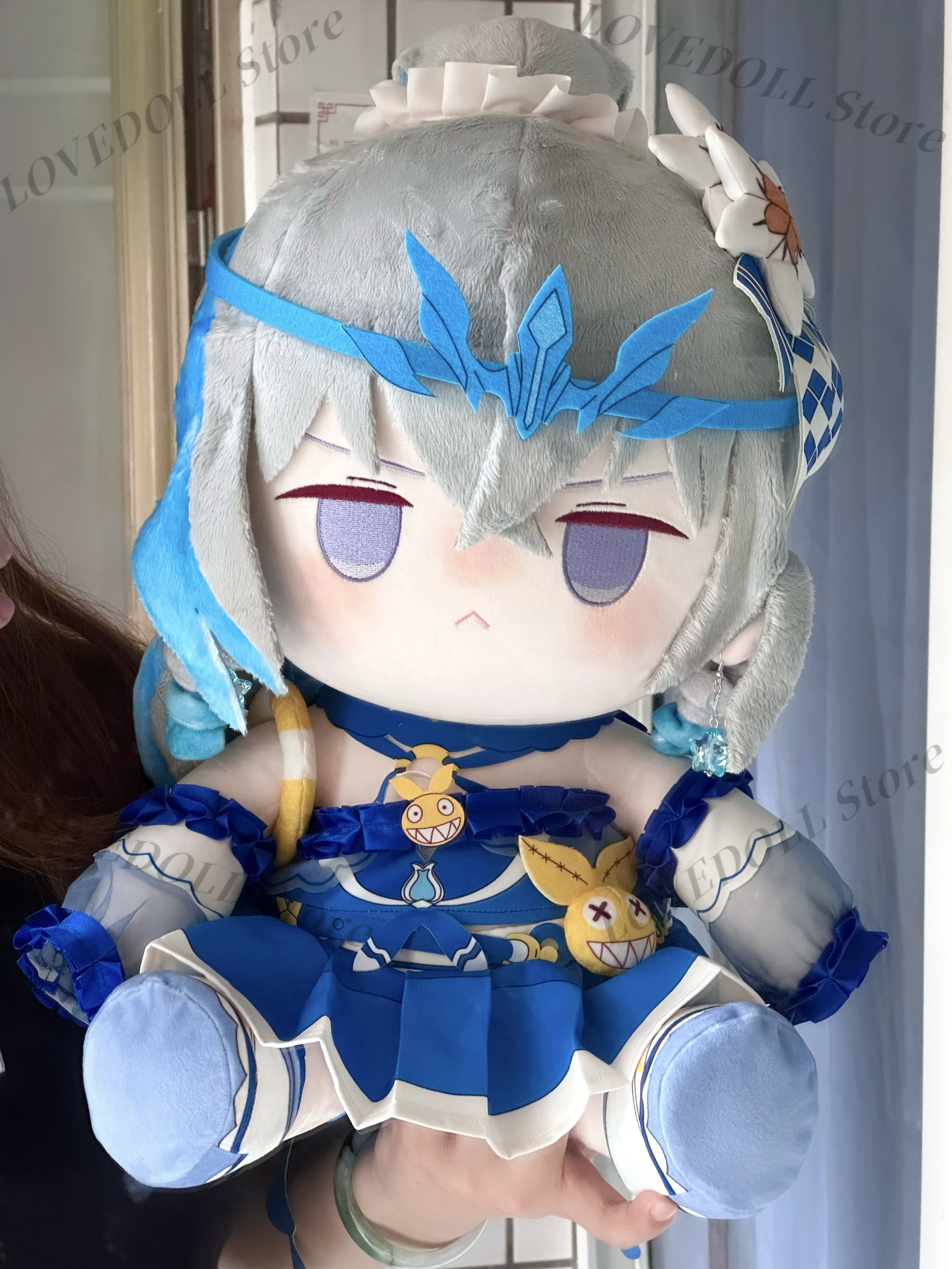 

Аниме Honkai Impact 3 Броня Зайчик Сидячая поза Плюшевая кукла Мягкая одежда для тела Плюшевые игрушки Подарок на день рождения 40 см