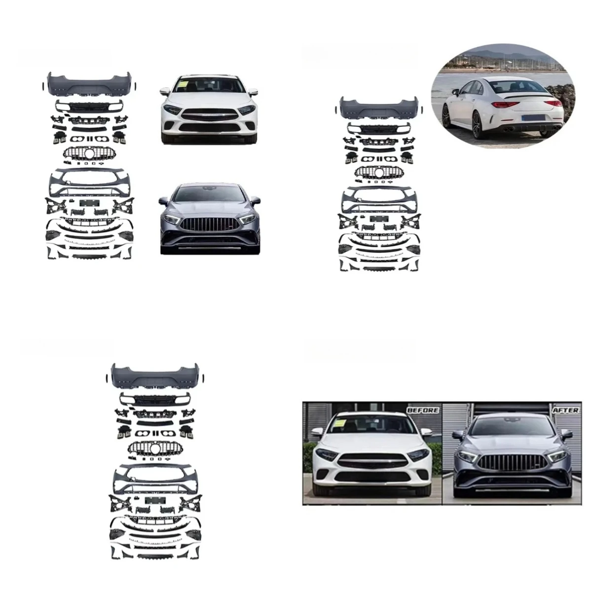 

Stlf Auto Tuning Car Tuning Accessory For CLS W257 Modification Kit Car Tuning Upgrade To 53 Car Bumper Body