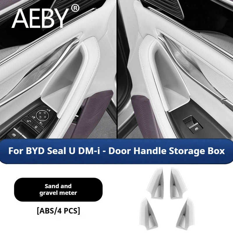 

AEBY For BYD Seal U DM-i 2020-2025 Car Door Storage Box Waterproof Dustproof Door Pocket Organizer, Car Interior Accessories
