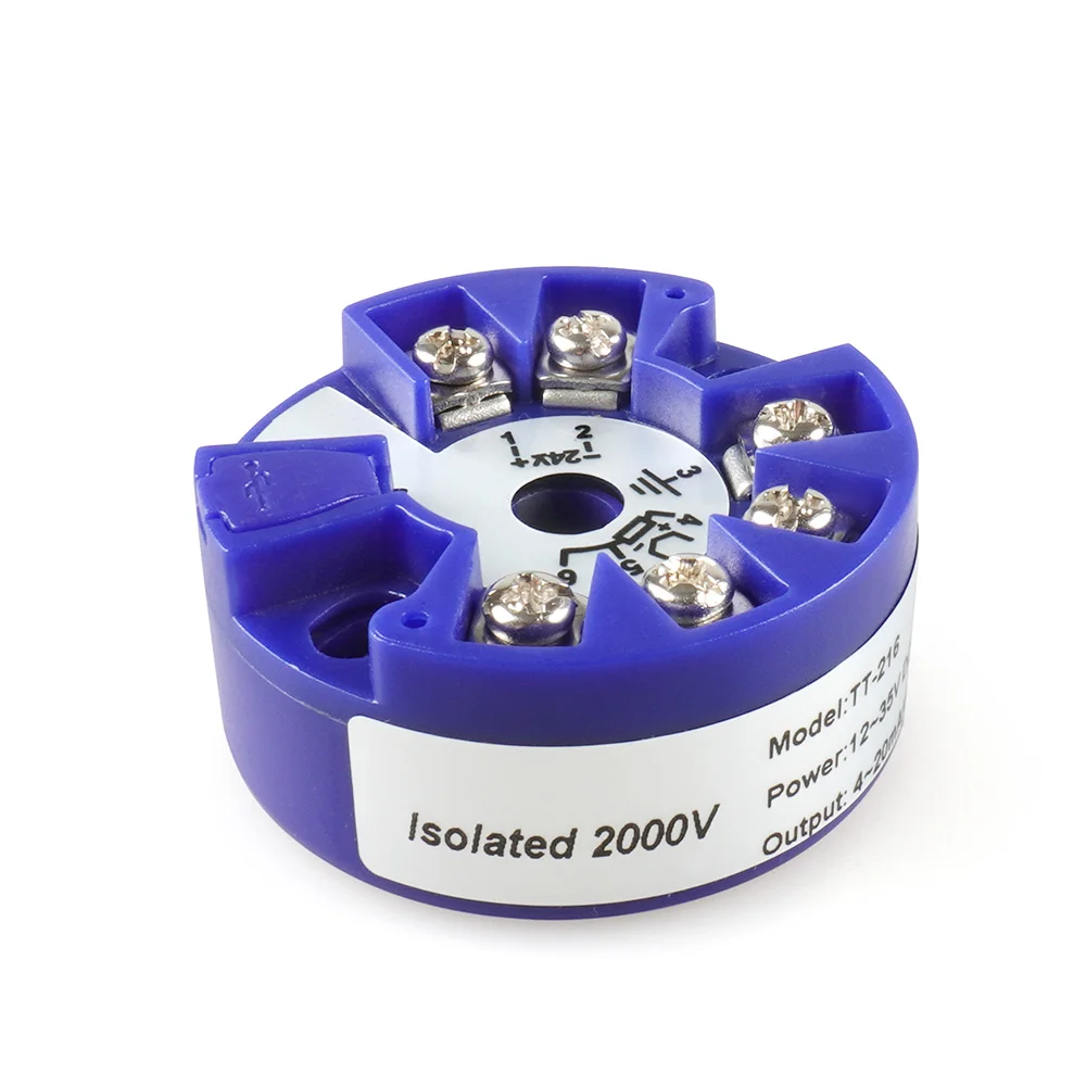 High Quality 4-20mA Industrial Temperature Transmitter with Galvanically Isolated Controller OEM & ODM Supported