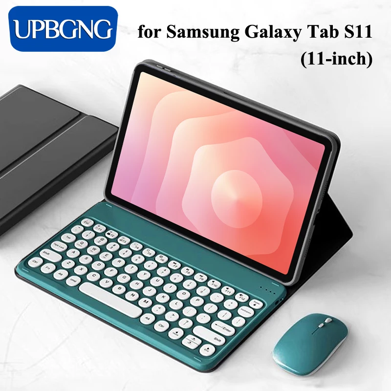 

Magnetic Bluetooth Keyboard Case for Samsung Galaxy Tab S11 11inch 2025 Keyboard Cover for Tab S11 SM-X730 Funda Accessories