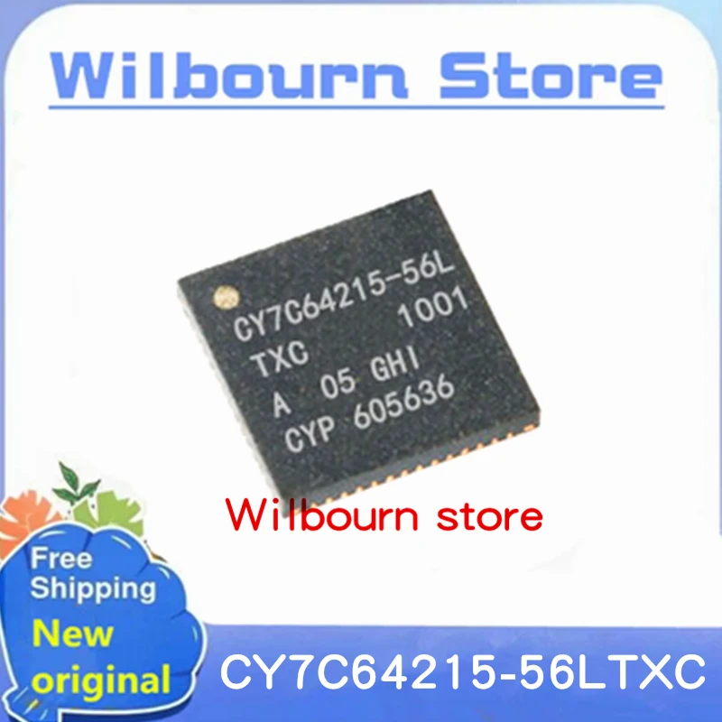 10pcs/lot CY7C64215-56LTXC CY7C64215-56L CY7C64215 QFN56 100% new original