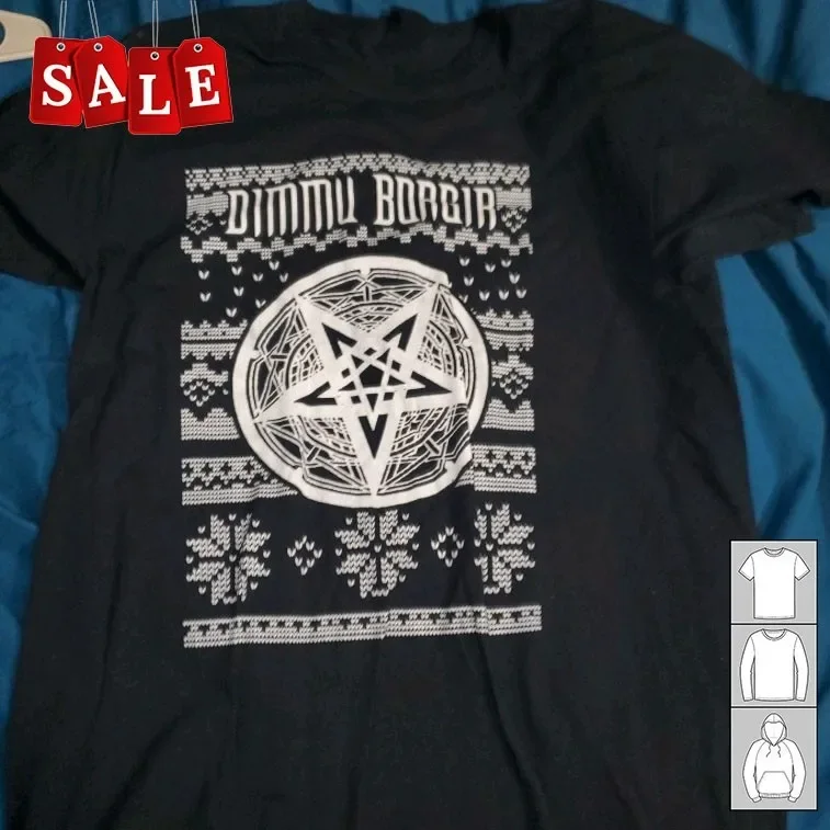 New DIMMU BORGIR Xmas Pentagram Gift For Fan Unisex S-5XL Shirt CA415