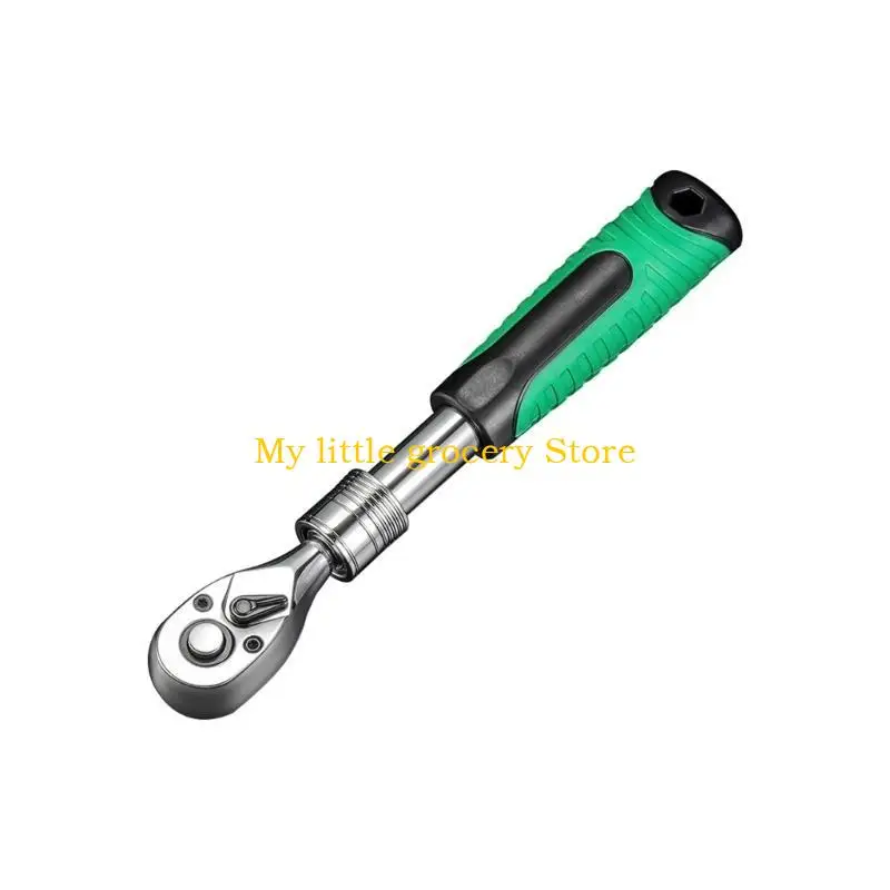 

D5BD 72 Teeth Mini 1/4" 3/8" 1/2" Spanners Single-Ended Torque Ratchets Wrenches Spanners Repair Tool for Vehicle