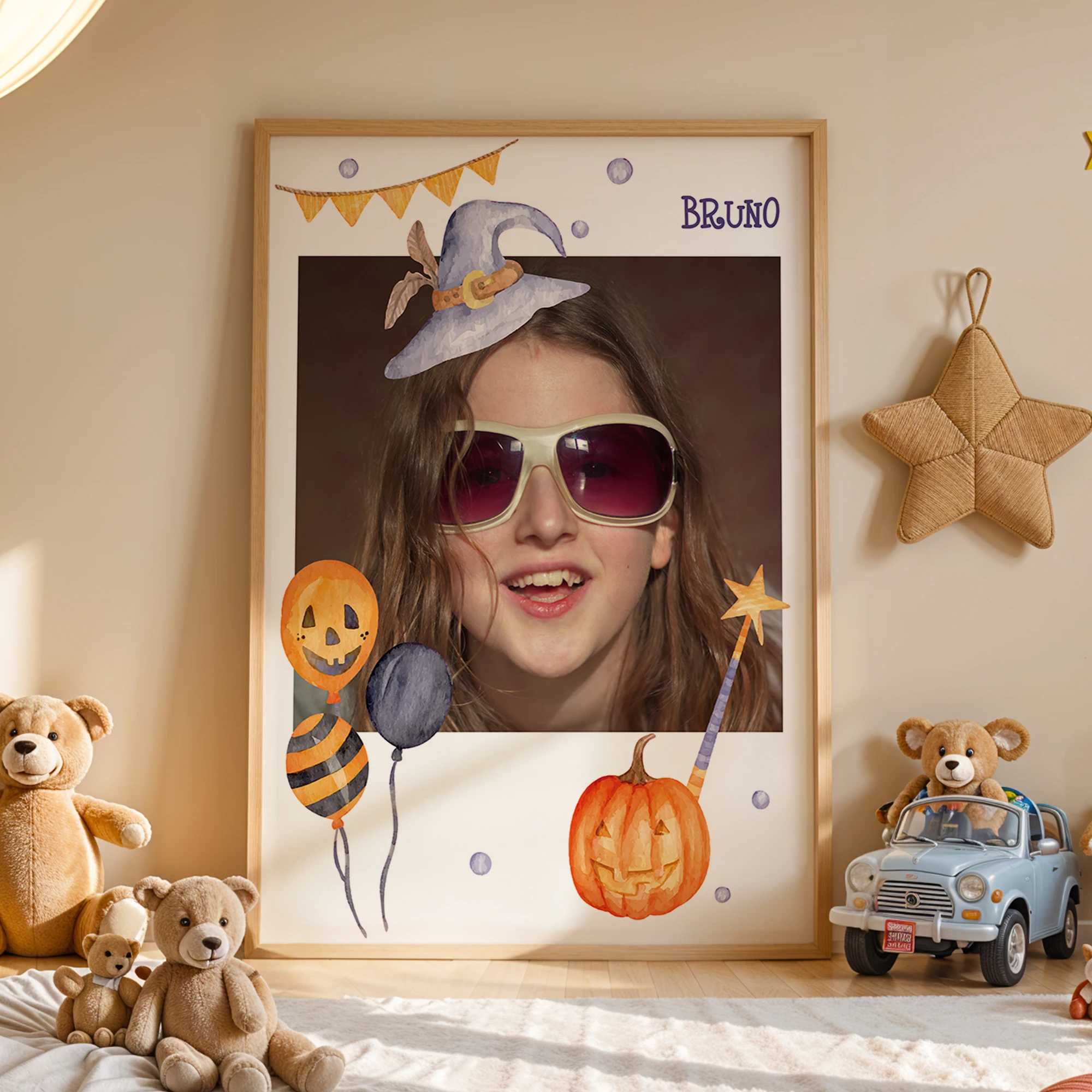 1 قطعة صورة مخصصة شخصية اليقطين جدار الفن الطباعة قماش اللوحة المشارك صورة لجميع القديسين غرفة المعيشة ديكور المنزل #3