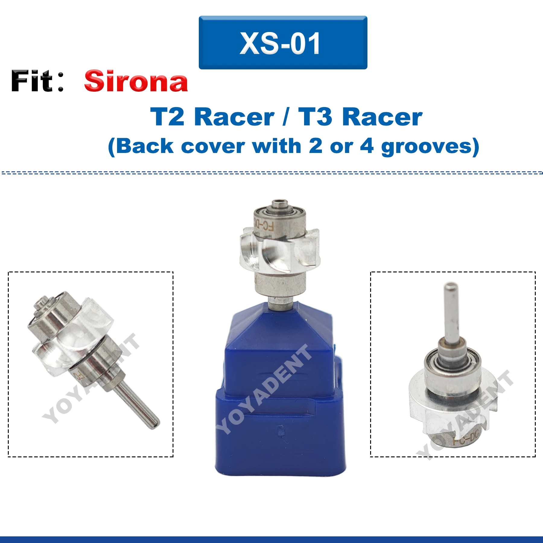 Tandheelkundige Turbine Cartridge Luchtrotor Tandheelkunde Handstuk Accessoires Fit NSK KAVO COXO Hoge Snelheid Handstuk