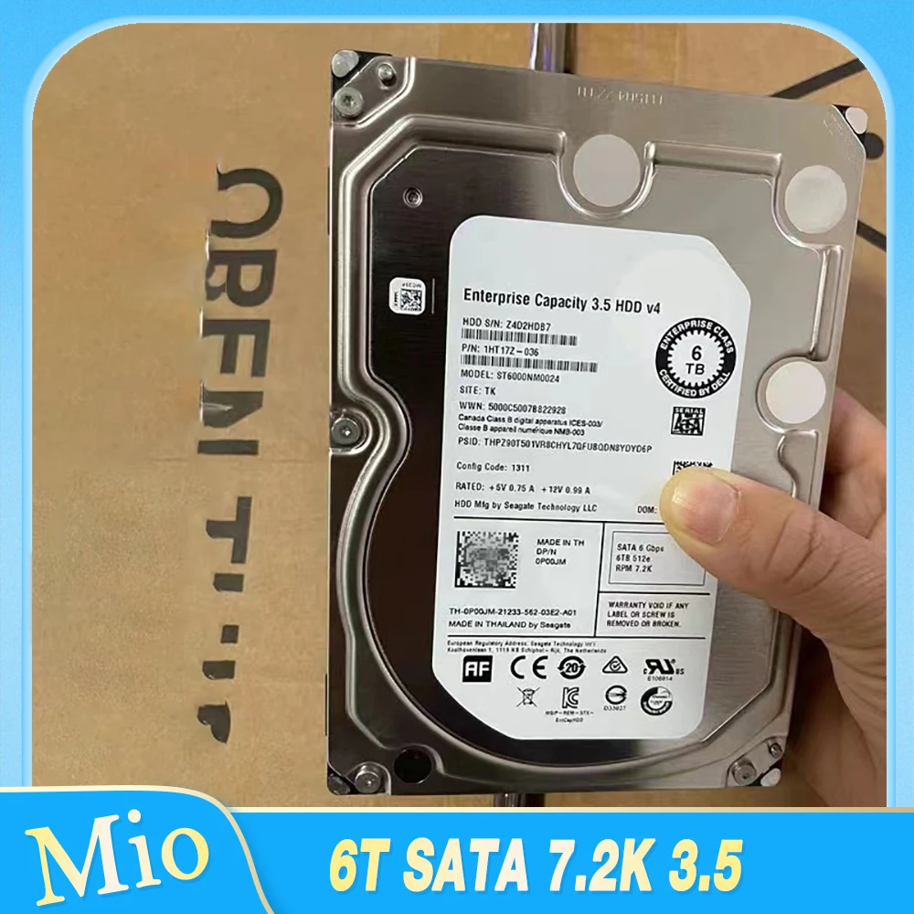 Server Hard Disk 6T SATA 7.2K 3.5