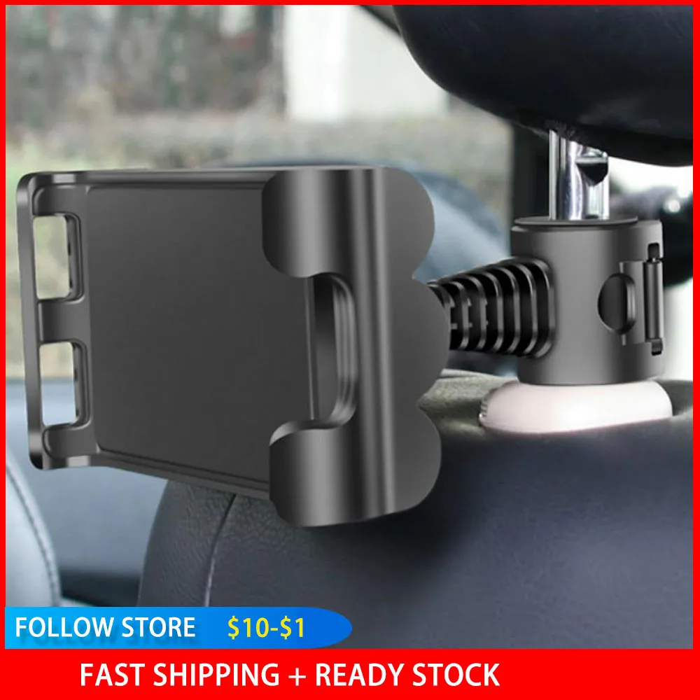 1 pz 360 gradi ratante auto/camion sedile posteriore poggiatesta supporto per telefono supporto per telefono supporto per telefono cellulare per auto Smartphone iPad GPS