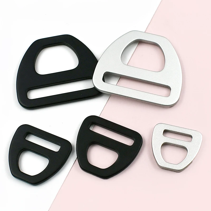 

5/10/20Pcs 15-38mm Metal Buckle for Bag Strap Triangle Ring Clasp Webbing Adjust Buckles Pet Collar Hook DIY Bags Accessories
