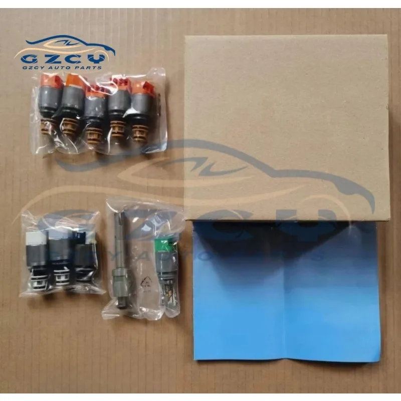 

Оригинальный новый комплект электромагнитных клапанов коробки передач 8HP45 8HP-45 8HP70, подходит для BMW X3 F25 LAND ROVER JAGUAR AUDI ZF8HP45 ZF8HP70