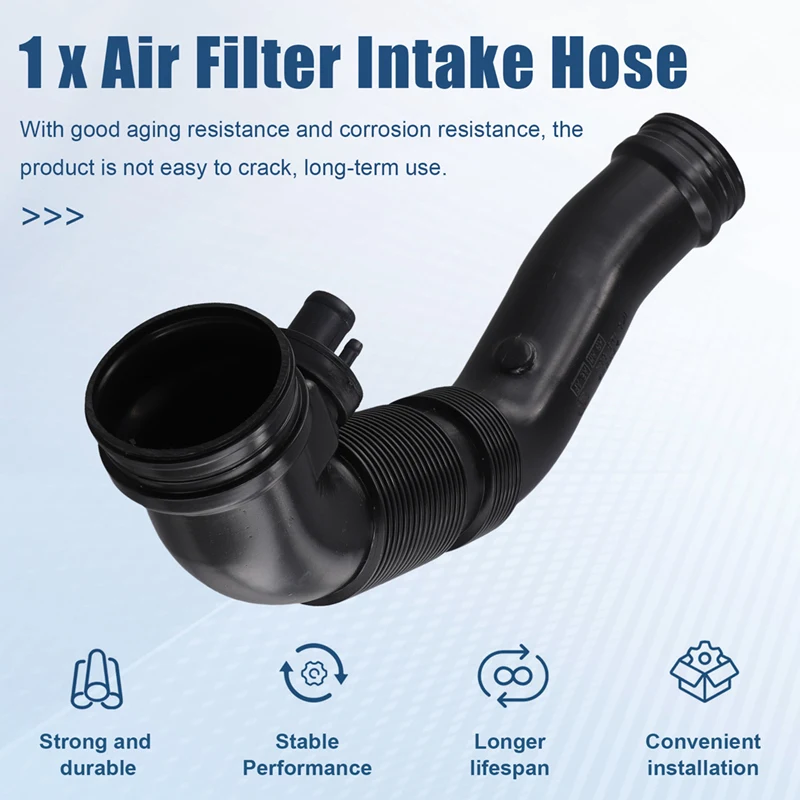 K0129684 Air Filter Intake Hose Pipe Tube For  A3 Seat Skoda Altea Leon MK2 Toledo MK3 Octavia MK2