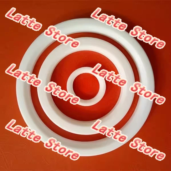 Q41 ball valve seat PTFE sealing ring 2 inch valve gasket F4 plastic high temperature corrosion resistance DN50