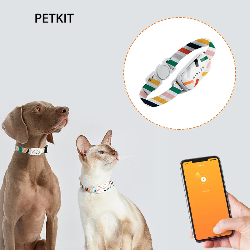 PETKIT fit 3 Smart Pet activity & sleeping monitor Bluetooth remote control waterproof Dog Cat Collars tag work with app