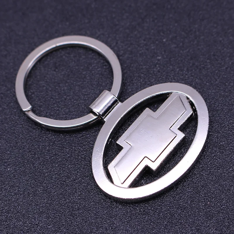 Car Key Ring Key Chain for Chevrolet Logo Cruze Aveo Malibu Captiva Lacetti Niva Camaro Sail Cavalier Silverado Key Accessories