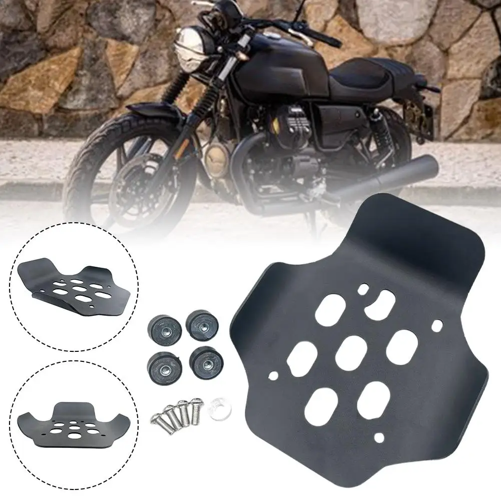 Motorcycle Engine Bottom Protection Skid Plate Suitable For Guzzi V7 Stone / Special / Custom 2021-2024