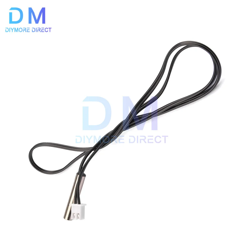 NTC Thermistor Temperature Sensor 3950 1% High Precision Waterproof Probe Wire 10K 1% 3950 0.5M