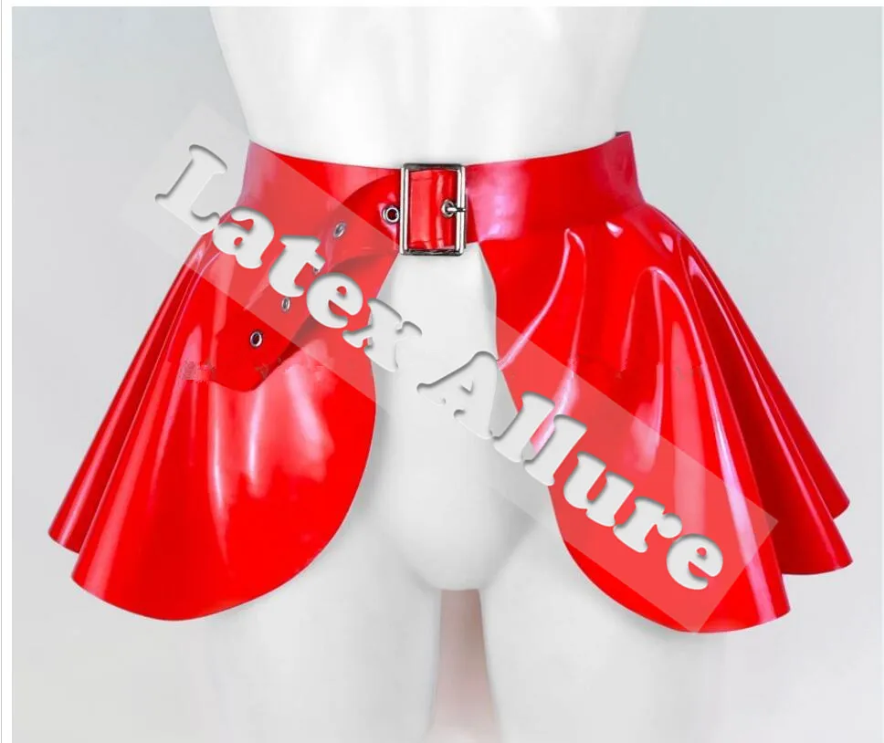 Schösschen aus Latex mit Schnalle: Der perfekte Statement-Peplum-Belt für Cosplay und Streetstyle?