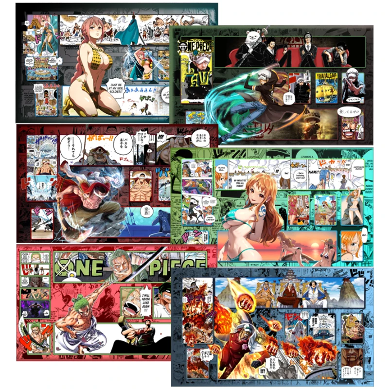 

60*35cm ONE PIECE Dedicated OPCG Anime Game Card Mat Battle Uta Yamato Rebecca Nami Hancock Rebecca Luffy Gift Toy