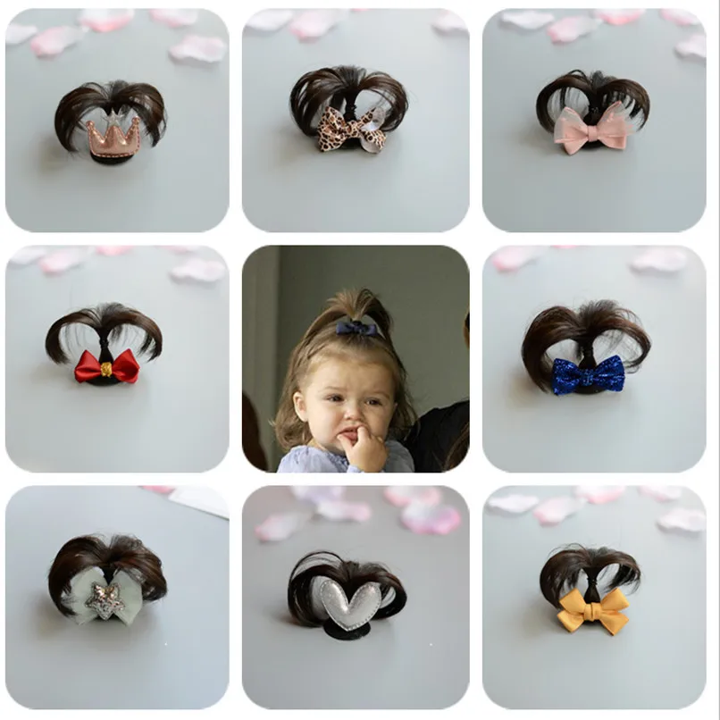 Pinza para el pelo para niña pequeña, accesorio para el pelo con pajarita, decoración para la cabeza, bonita, Kawaii, para niños, de 0 a 36 meses