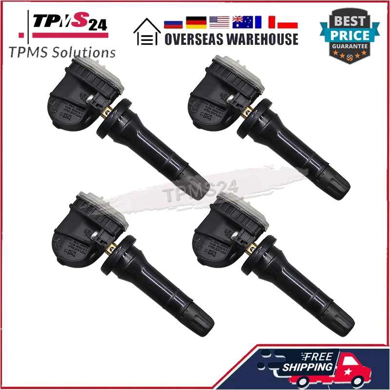 4Pcs Tire Pressure Sensor Monitoring System TPMS 01732445 433MHZ For Geely