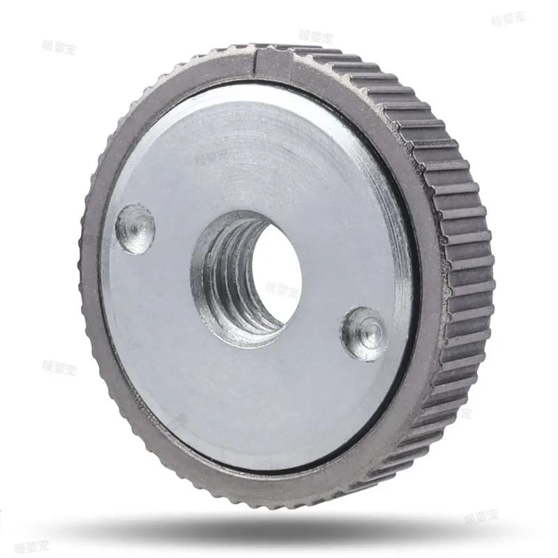 Quick Release Locking Nut Replace Clamping Power Chuck Tools Parts 1PC Angle Grinder M14 Thread Inner Outer Flange Nut Set