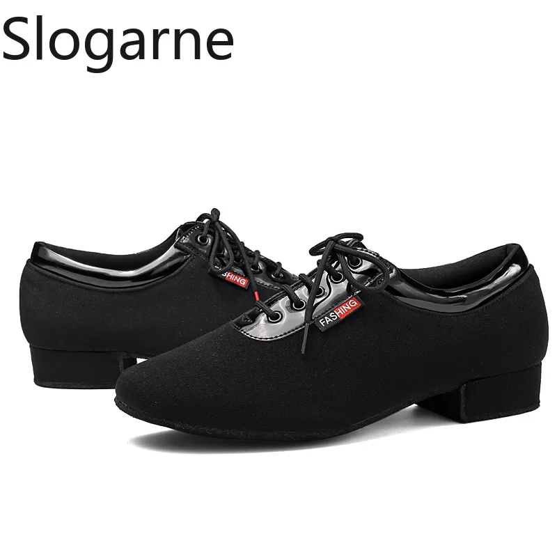 Dance Shoes Men 2026 New Modern Dance Shoes Indoor Outdoor Suede Soft Sole Men\'s Training Stage Dance Wear Male Jazz Latin Shoes