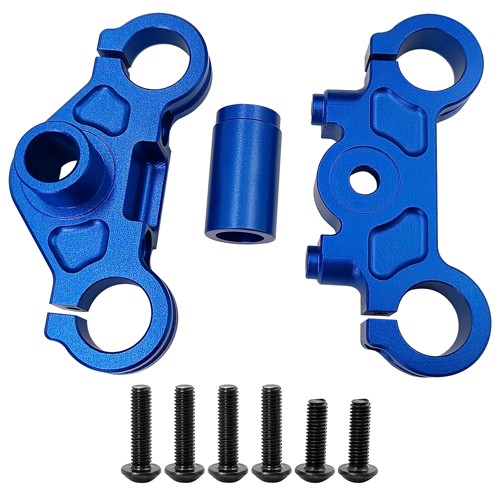 TRINOOD-brazo oscilante de aleación de aluminio, guardabarros trasero, pinza, soporte de engranaje de dirección para piezas de promoción de motocicleta RC 1/4