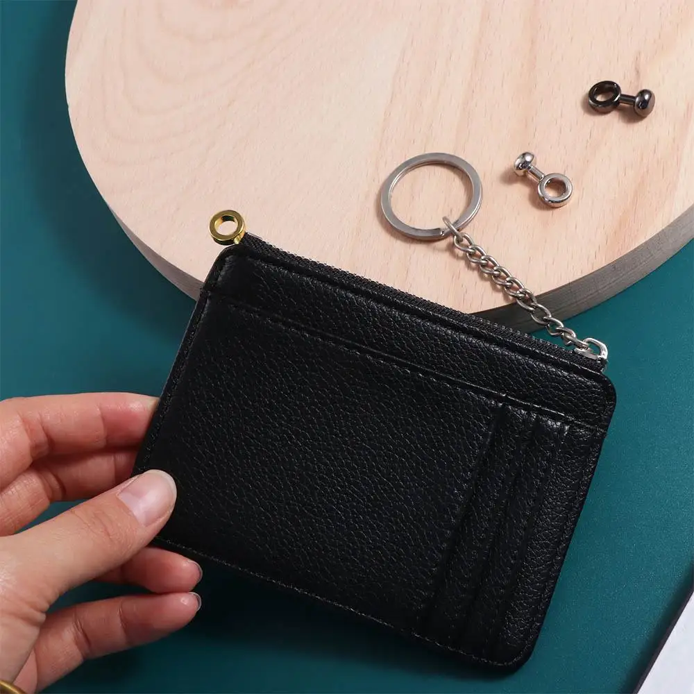 

Fashion Copper Zipper Transform Buckle Studs Rivets Round Replace Chain Buckle Mini Handbag Repair Kit Crossbody Bag