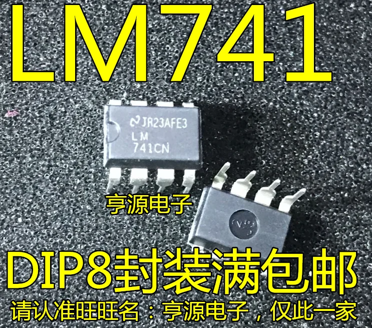 

100pcs 100% New LM741CN LM10CN