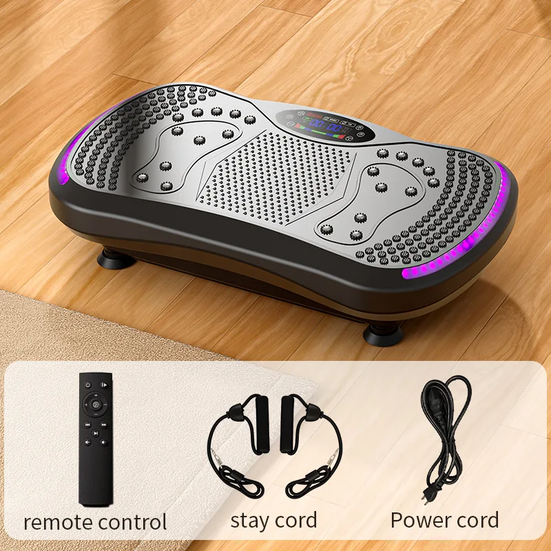 Vibration Plate Slimming Machine Lazy Shaking Device for Waist Belly Reduce Surplus Fat Full Body Portable Workout Equipment