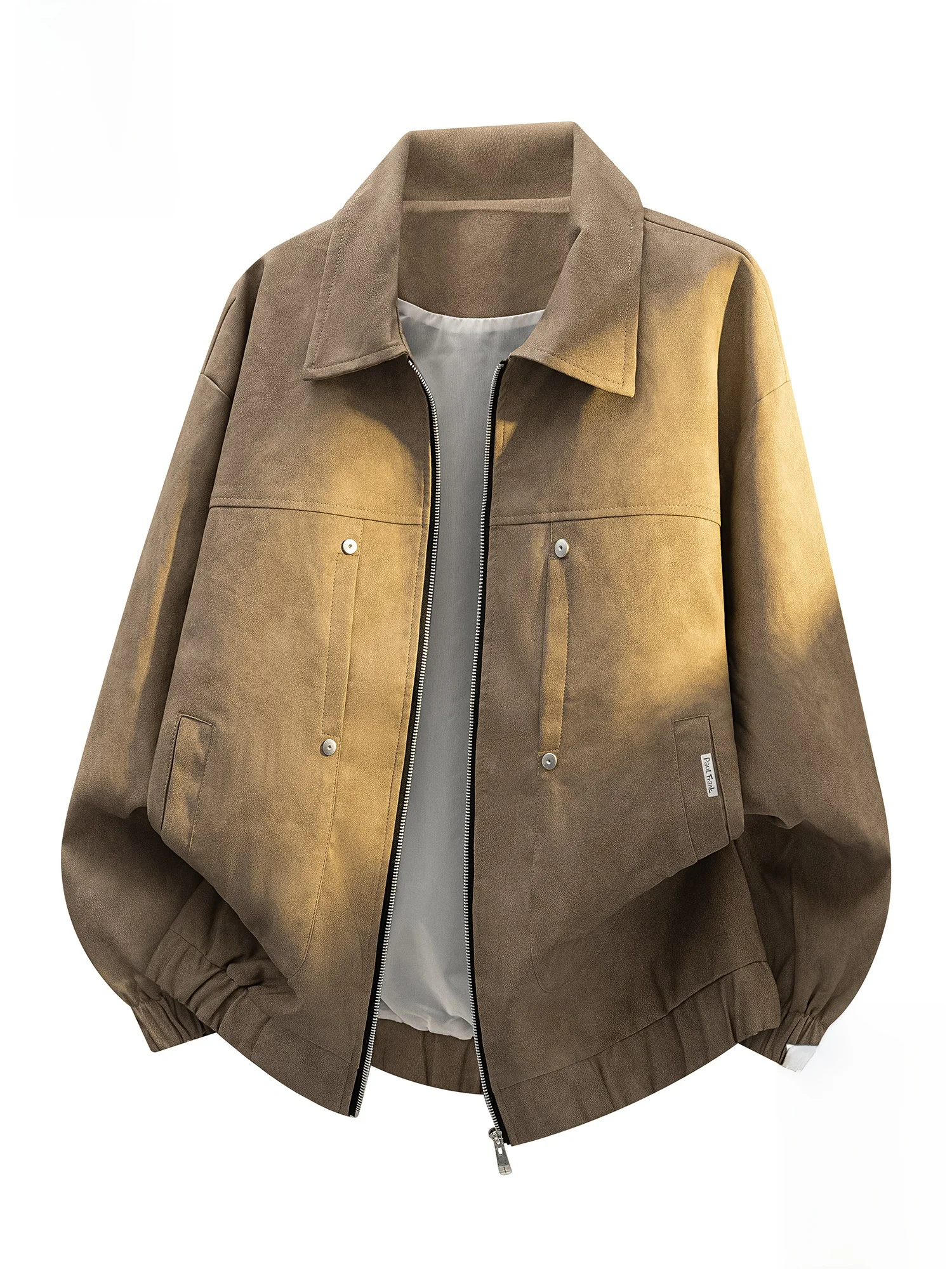 

PaulFrank Premium PU Leather Motorcycle Jaet Men's Spring New Faion Casual Workwear Coat Large Mouth Monkey Trendy