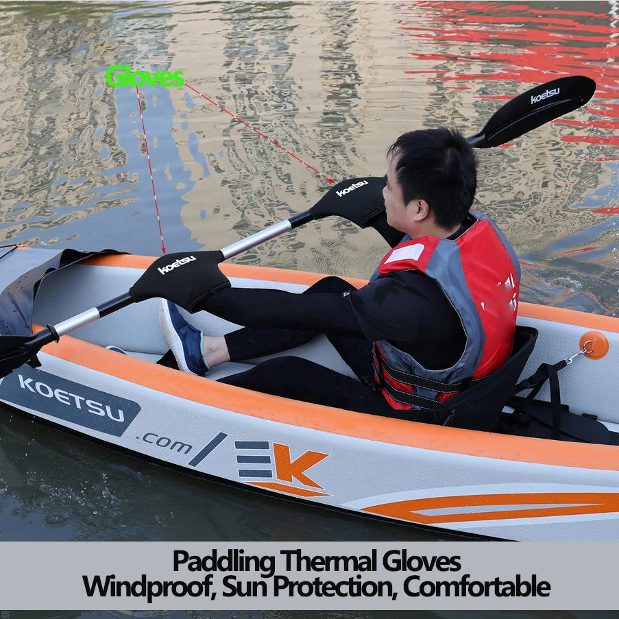

Универсальные термоперчатки для гребли, зимние ветрозащитные и морозостойкие перчатки для каяка, аксессуары для весла для каноэ