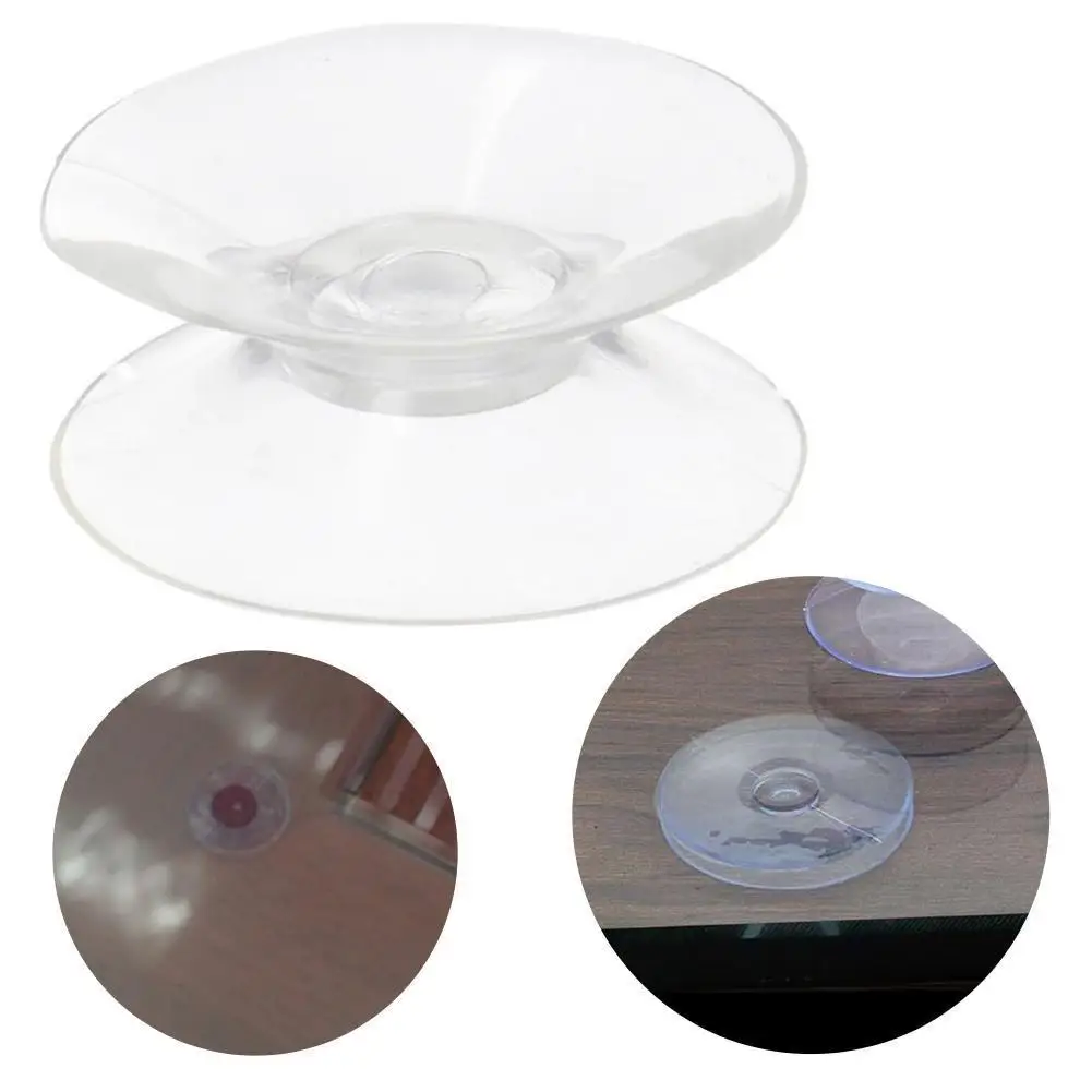 10Pcs Double Sided Suction Cup Sucker Pads for Glass Plastic Aquarium Oxygen Tube 20/30/35/50mm DIY Soap Holder Accessories