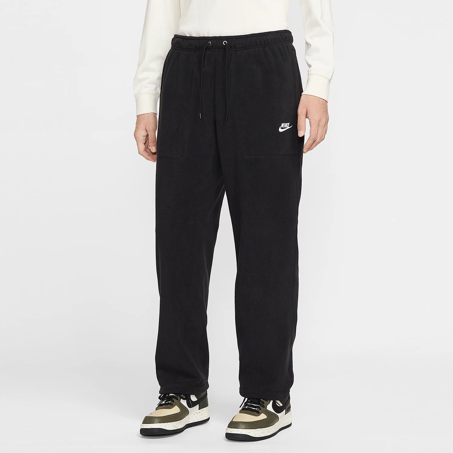 

Nike Authentic Sportswear Men's Fleece Loose Casual Pants HV1349-010