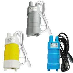 JT-500 DC12V Brushless Magnetic Submersible Water Pump 600 L/H Flow 5m Water Head Energy-Saving & Low-Noise Ideal for Fountains