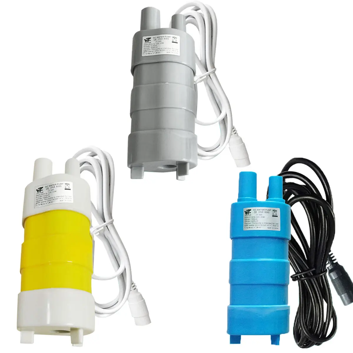 JT-500 Bezszczotkowa magnetyczna zatapialna pompa wodna DC12V 600 l/h Przepływ 5 m Głowica wodna Energooszczędna i cicha Idealna do fontann