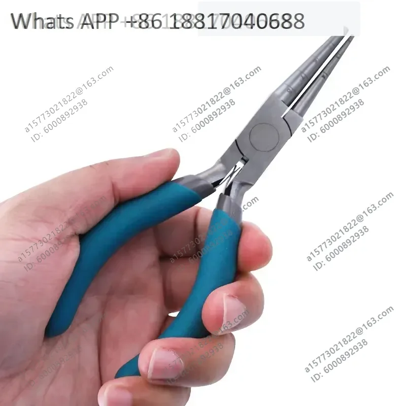 6 Inch Double Round Double Square Winding Pliers for Jewelry Making Graduated Manual Multi-Functional Round Nozzle Pliers