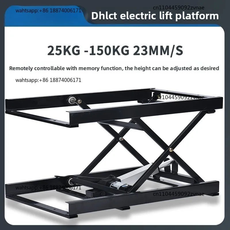 Electric lifting bracket Scissor fork lifting platform DC12/24V coffee table rack