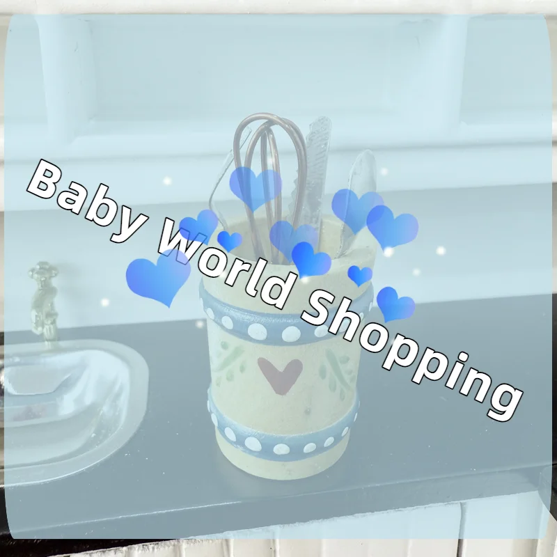 1:12 Dollhouse Miniature Kitchen Utensils Egg Beater Tool Furniture Home Model Decor Toy Doll House Accessories