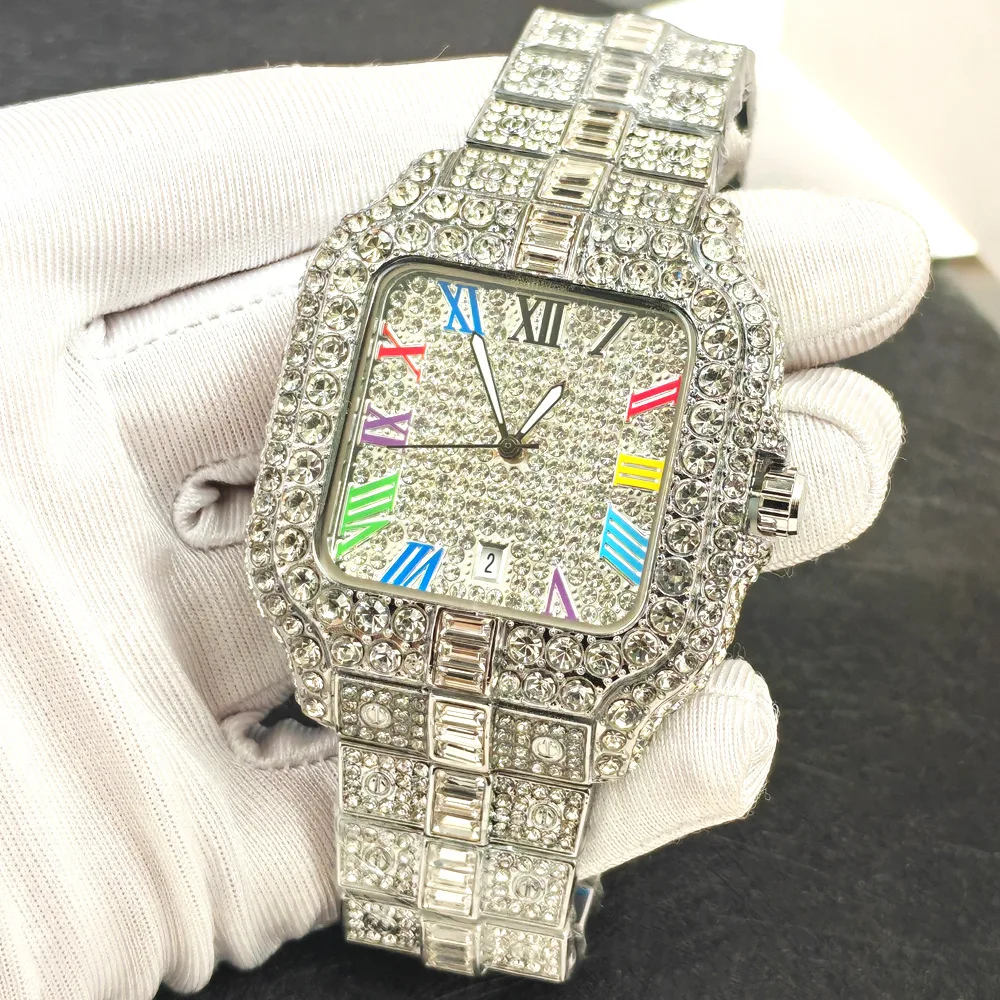 ساعة رجالية مرصعة بالألماس بال - مراجعة Jewelry Watches Brands وسعره