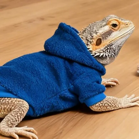 Lizard Costumes Hoodies T-Shirts Outdoor Transformation Outfits for Reptiles Lizard  Exotic Pet Apparel Pet Performance Costumes
