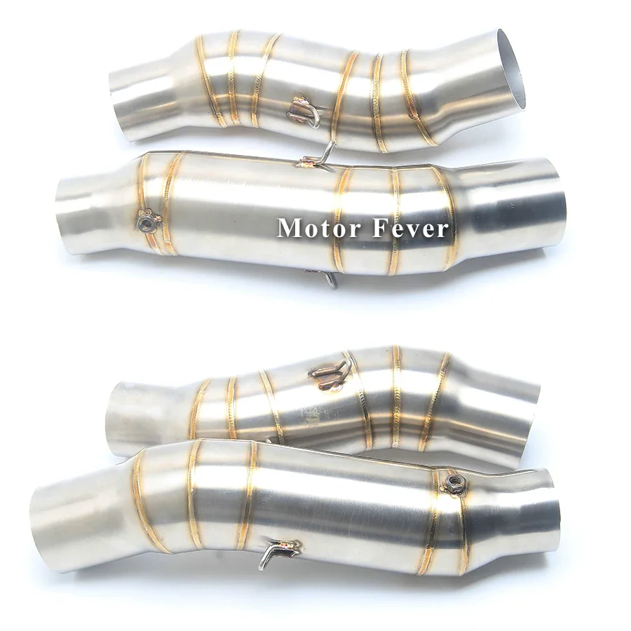 دراجة نارية العادم الأنابيب ربط الأوسط أنبوب الانزلاق على رابط أنابيب الصلب لكاواساكي Z1000 Z 1000 2010 2011 2012 2013 2014 2015 2016