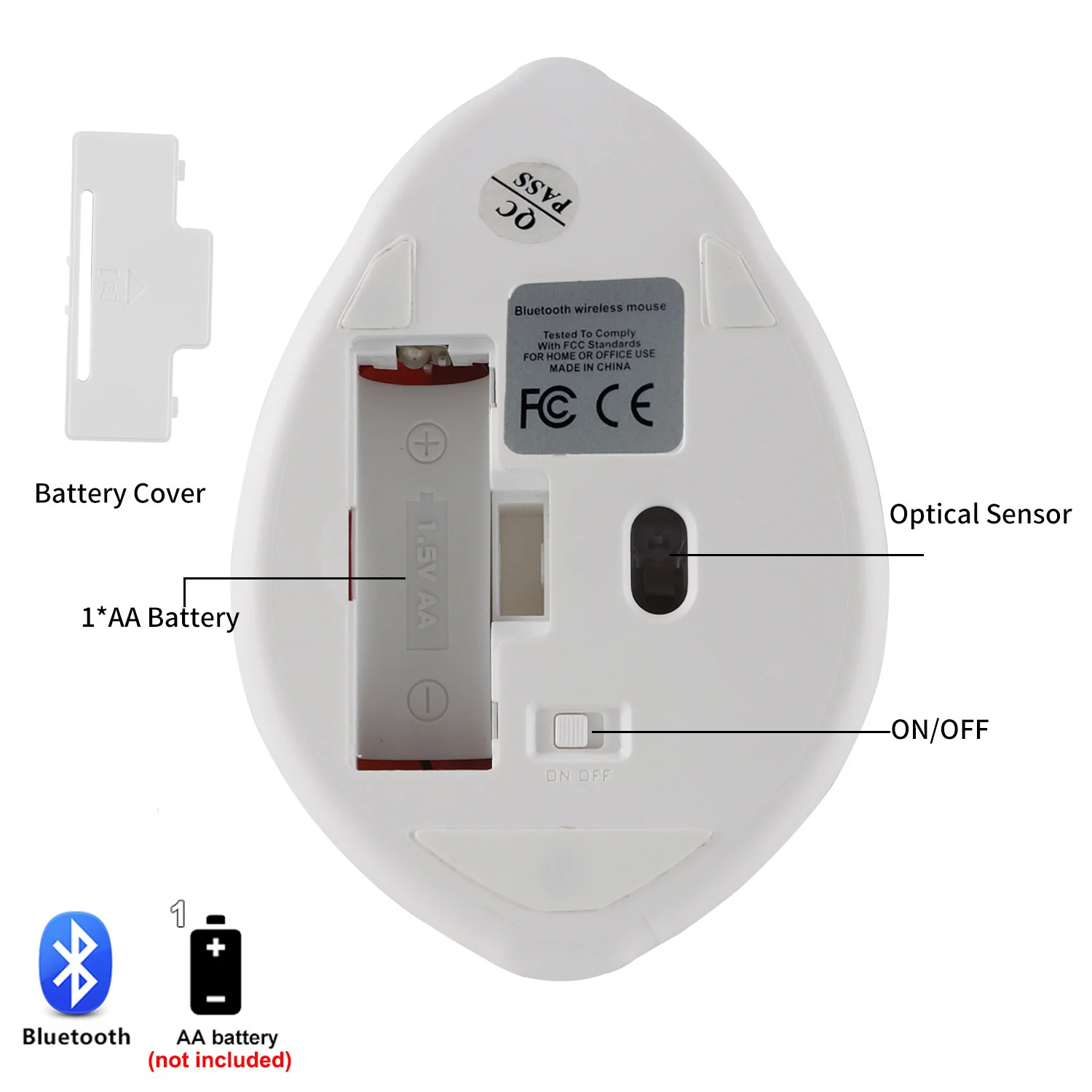 2.4G mysz Bluetooth śliczne Hamster USB z postacią z kreskówki kreatywny Mause 1200DPI przenośne ergonomiczne Mini 3D optyczne prezent dla dzieci