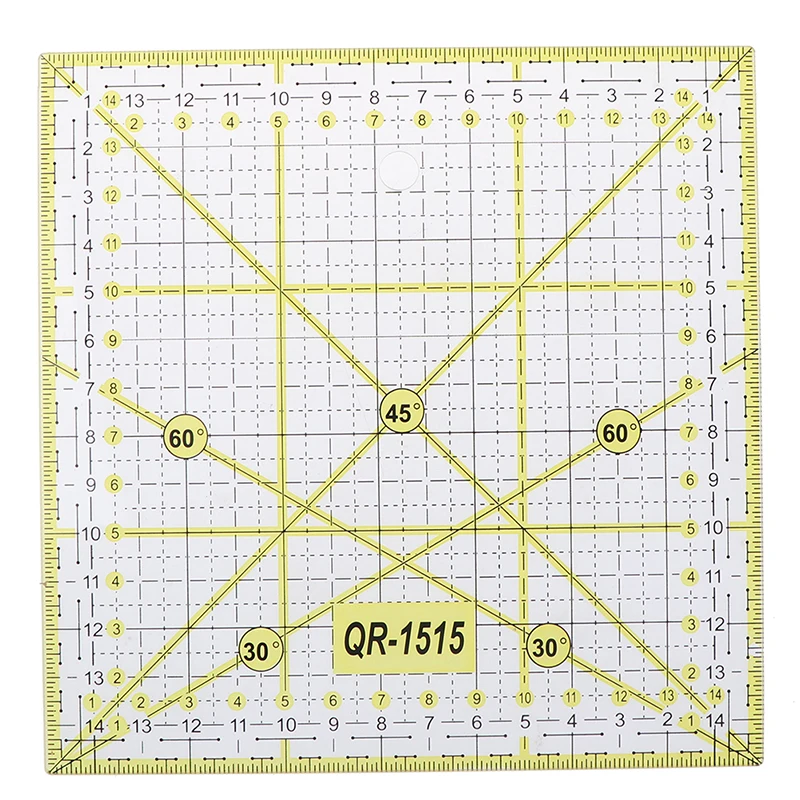 DIY Sewing Quilting Tool Square Patchwork Sewing Ruler Cutting Sewing Machine